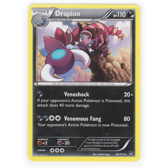 Pokemon - XY Furious Fists - Drapion - 65/111