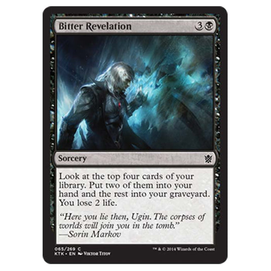 Magic the Gathering - Khans Of Tarkir - Bitter Revelation - 65/269