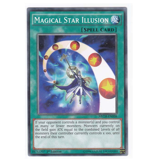 Yu-Gi-Oh! - The New Challengers - Magical Star Illusion - 58/99