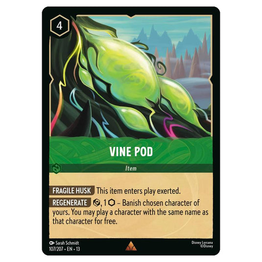 Lorcana - Attack of the Vine - Vine Pod (Rare) - 107/207