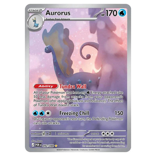 Pokemon - Mega Evolution - Perfect Order - Aurorus - 092/088