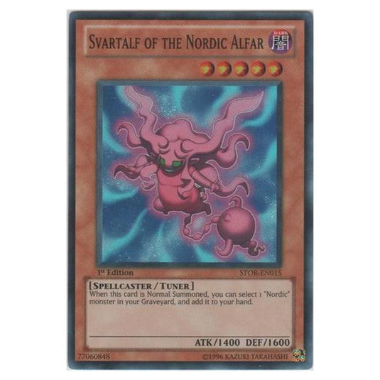 Yu-Gi-Oh! - Storm of Ragnarok - Svartalf of the Nordic Alfar (Super Rare) STOR-EN015