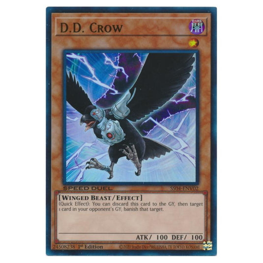 Yu-Gi-Oh! - Speed Duel Starter Decks - Match of the Millennium - D.D. Crow (Ultra Rare) SS04-ENV02