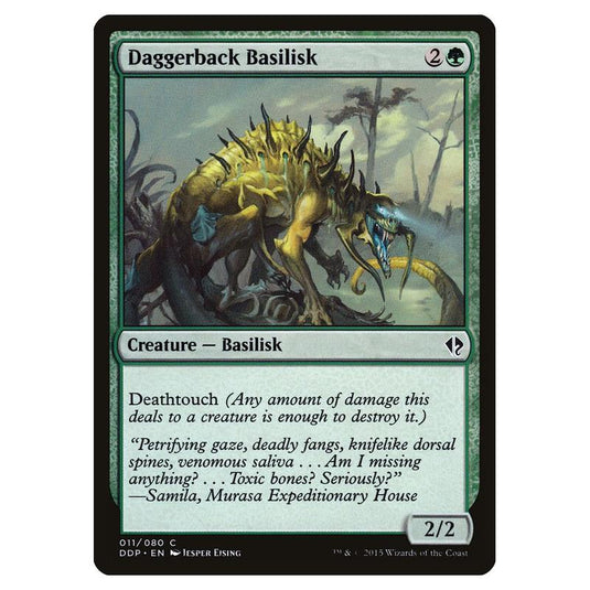 Magic the Gathering - Duel Decks: Zendikar vs. Eldrazi - Daggerback Basilisk - 11