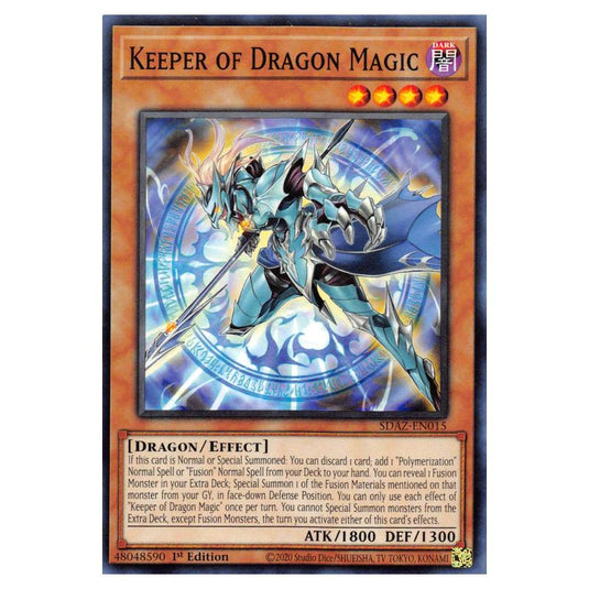 Yu-Gi-Oh! - Structure Deck - Albaz Strike - Keeper of Dragon Magic (Common) SDAZ-EN015