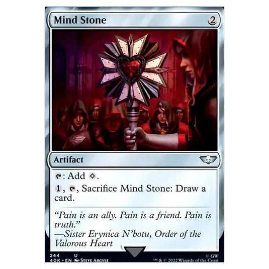 Magic The Gathering - Universes Beyond - Warhammer 40k - Mind Stone - 244/168