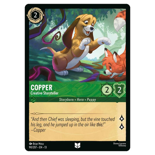 Lorcana - Attack of the Vine - Copper - Creative Storyteller (Uncommon) - 90/207