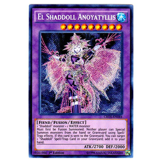 Yu-Gi-Oh! - Crossed Souls - El Shaddoll Anoyatyllis (Secret Rare) CROS-EN044