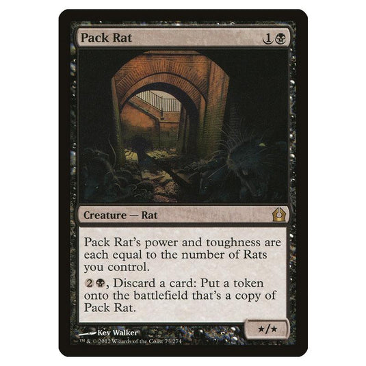 Magic The Gathering - Return To Ravnica - Pack Rat - 73/274