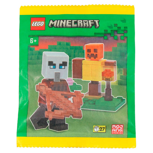 Lego - Foil Pack - Lego Minecraft - Pillager with Training Dummy #662306