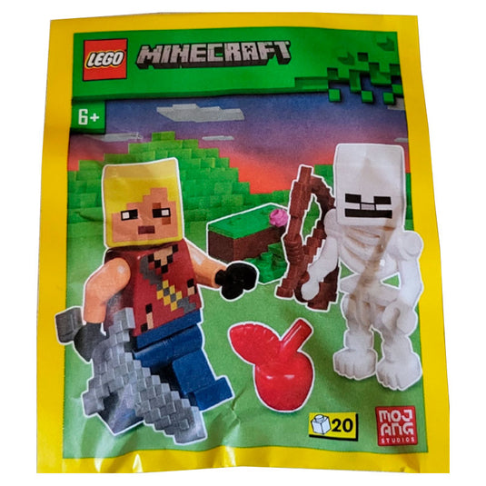 Lego - Foil Pack - Lego Minecraft - Hero with Skeleton #662409