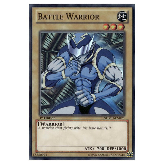 Yu-Gi-Oh! - Number Hunters - Battle Warrior (Super Rare) NUMH-EN025
