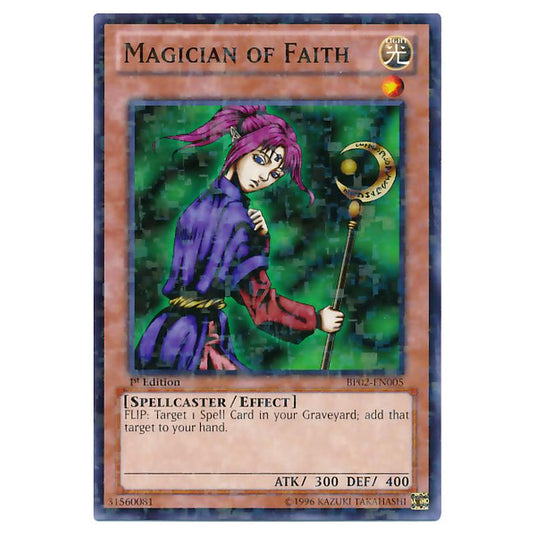 Yu-Gi-Oh! - Battle Pack 2 - War of the Giants - Magician of Faith (Mosaic Rare) BP02-EN005
