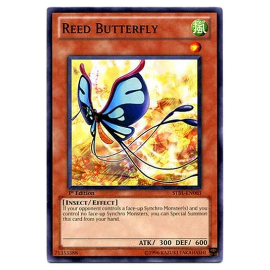 Yu-Gi-Oh! - Starstrike Blast - Reed Butterfly (Common) - STBL-EN003