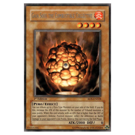 Yu-Gi-Oh! - Rise of Destiny - Gaia Soul the Combustible Collective (Rare) RDS-EN028