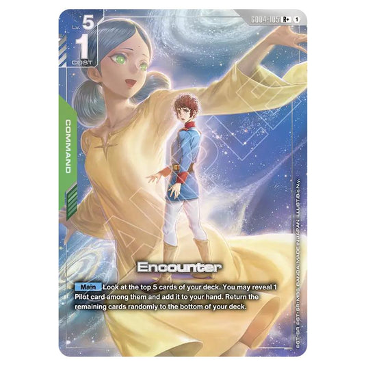Gundam Card Game - GD-04: Phantom Aria - Encounter (R+) - GD04-105