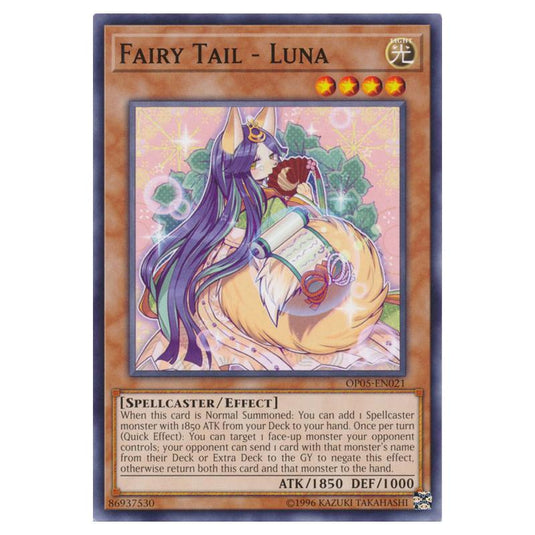 Yu-Gi-Oh! - OTS Tournament Pack 5 - Fairy Tail - Luna (Common) OP05-EN021
