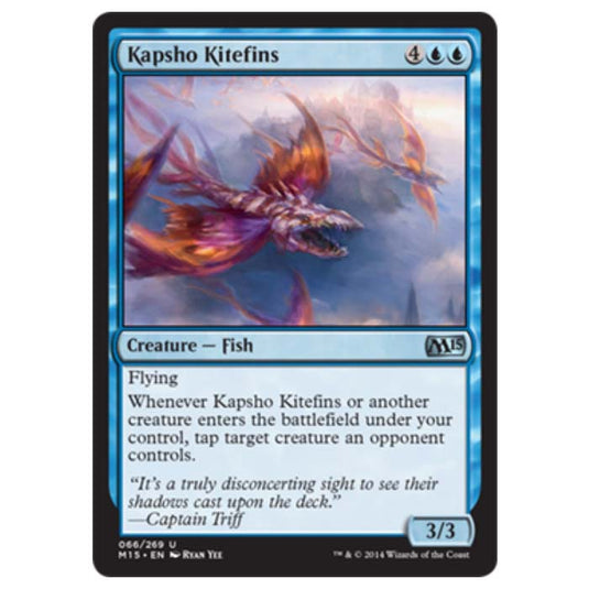 Magic the Gathering - M15 Core Set - Kapsho Kitefins - 66/269