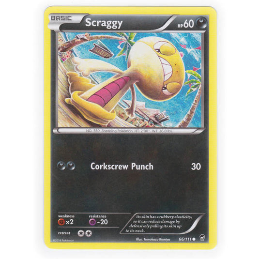 Pokemon - XY Furious Fists - Scraggy - 66/111