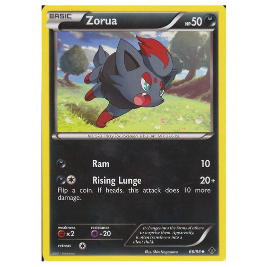 Pokemon - Black & White - Emerging Powers - Zorua 66/98