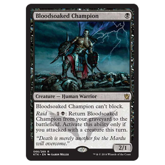 Magic the Gathering - Khans Of Tarkir - Bloodsoaked Champion - 66/269