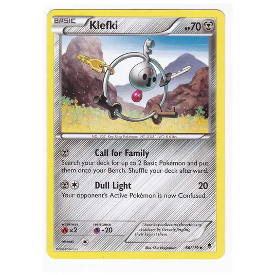 Pokemon - XY Phantom Forces - Klefki - 66/119