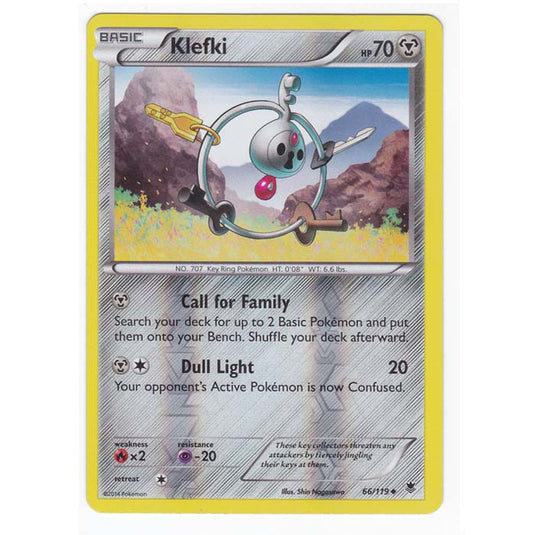 Pokemon - XY Phantom Forces - (Reverse Holo) - Klefki - 66/119