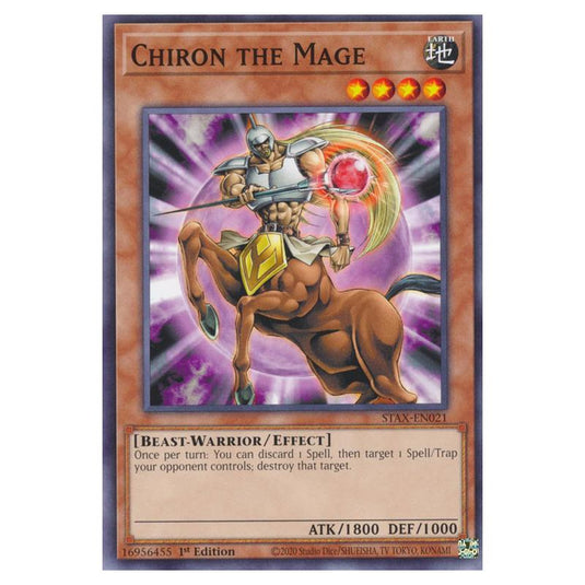 Yu-Gi-Oh! - 2-Player Starter Set - Chiron the Mage (Common) STAX-EN021
