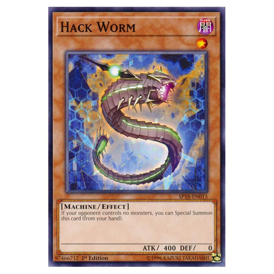 Yu-Gi-Oh! - Star Pack VRAINS - Hack Worm (Common) SP18-EN015