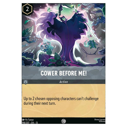 Lorcana - Attack of the Vine! - Cower Before Me! (Common) - 198/207