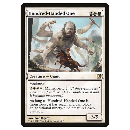 Magic the Gathering - Theros - Hundred-Handed One - 20/249
