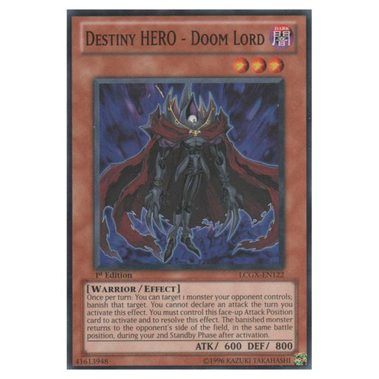 Yu-Gi-Oh! - Legendary Collection 2 - The Duel Academy Years Mega Pack - Destiny HERO - Doom Lord (Common) LCGX-EN122