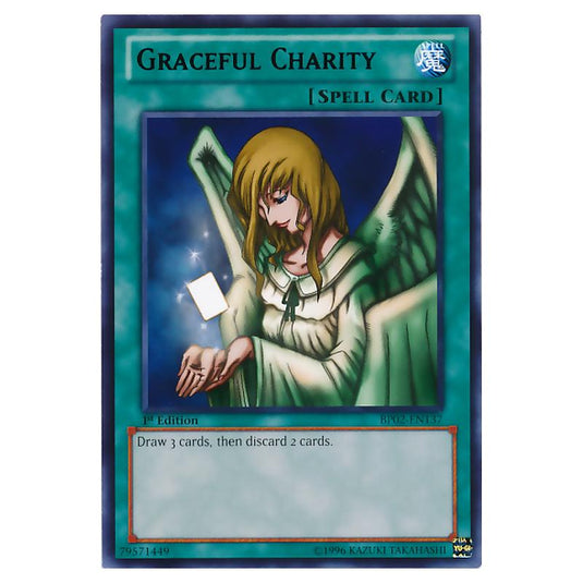 Yu-Gi-Oh! - Battle Pack 2 - War of the Giants - Graceful Charity (Rare) BP02-EN137