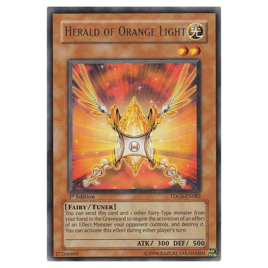 Yu-Gi-Oh! - The Duelist Genesis - Herald of Orange Light (Rare) TDGS-EN082