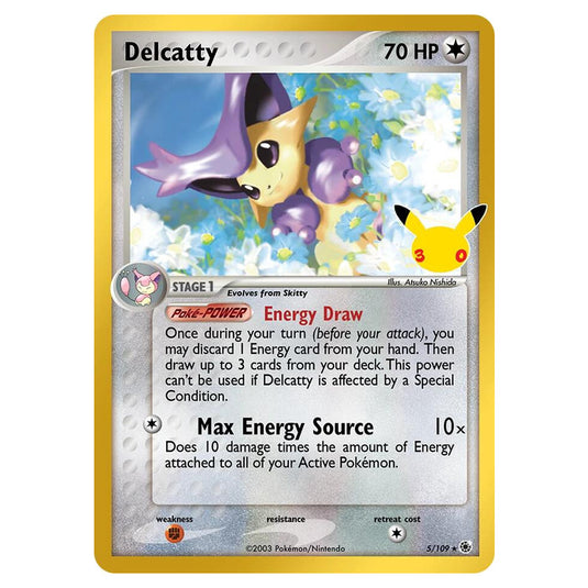 Pokemon - 30th Celebration - Delcatty - 5/109