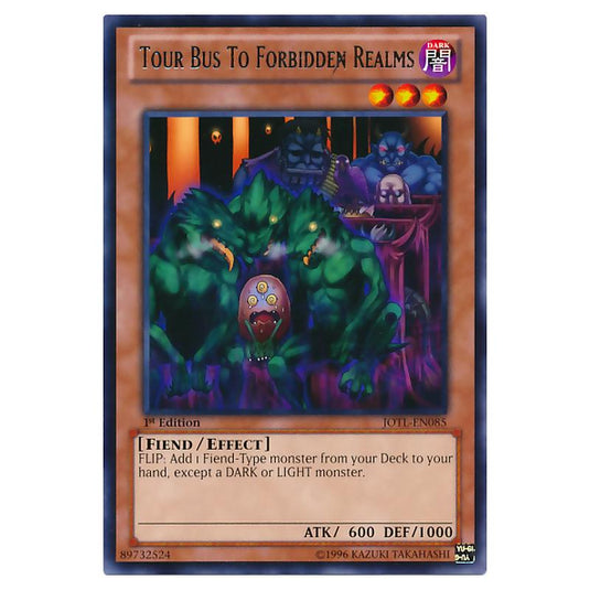 Yu-Gi-Oh! - Judgment of the Light - Tour Bus To Forbidden Realms (Rare) JOTL-EN085