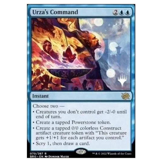 Magic The Gathering - The Brothers' War Promos - Urza's Command - 070/287