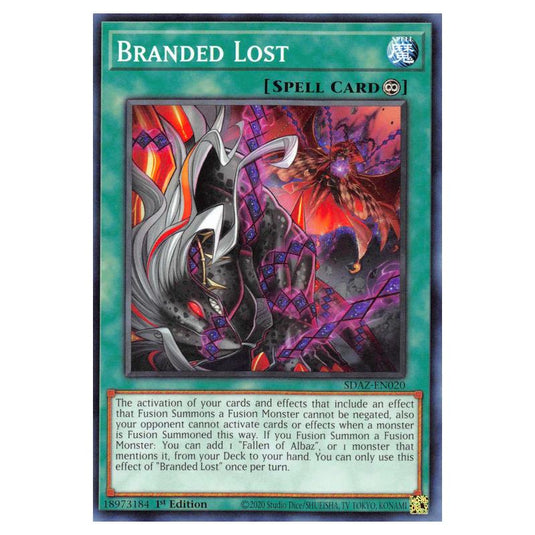 Yu-Gi-Oh! - Structure Deck - Albaz Strike - Branded Lost (Common) SDAZ Yu-Gi-Oh! - Structure Deck - Albaz Strike - Branded Lost (Common) SDAZ