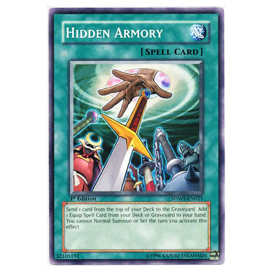 Yu-Gi-Oh! - Warriors' Strike Structure Deck - Hidden Armory (Common) SDWS-EN021