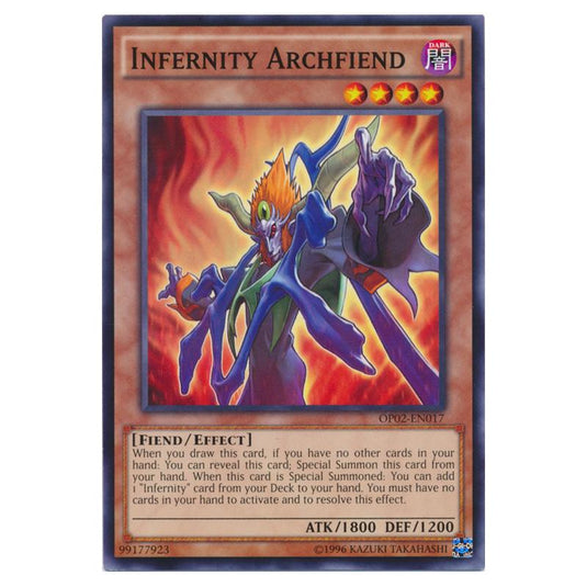 Yu-Gi-Oh! - OTS Tournament Pack 2 - Infernity Archfiend (Common) OP02-EN017