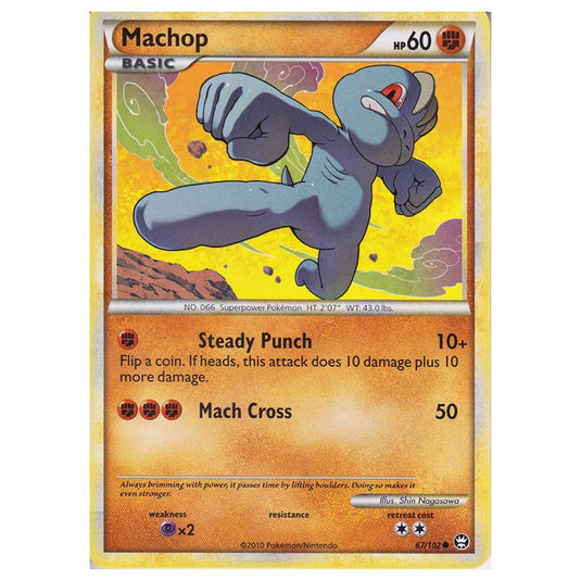 Pokemon - HGSS - Triumphant - Machop 67/102