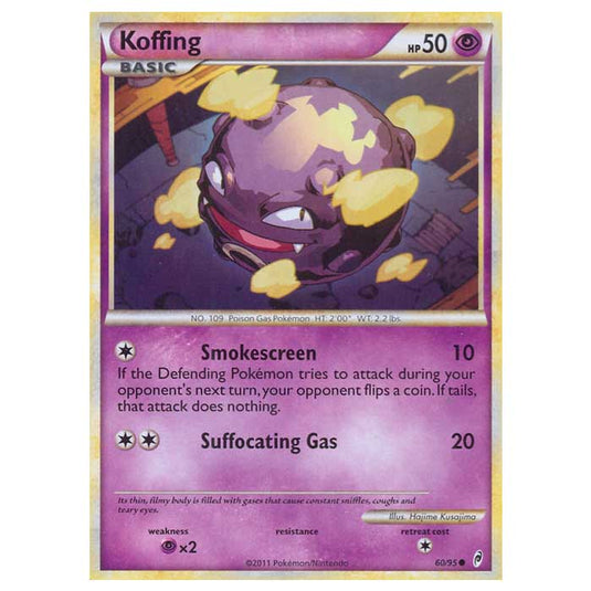 Pokemon - Call of Legends - Koffing 60/95