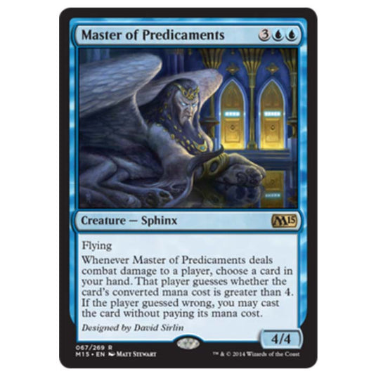 Magic the Gathering - M15 Core Set - Master of Predicaments - 67/269