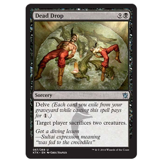 Magic the Gathering - Khans Of Tarkir - Dead Drop - 67/269