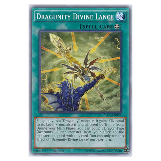 Yu-Gi-Oh! - Secrets of Eternity - Dragunity Divine Lance - 62/99