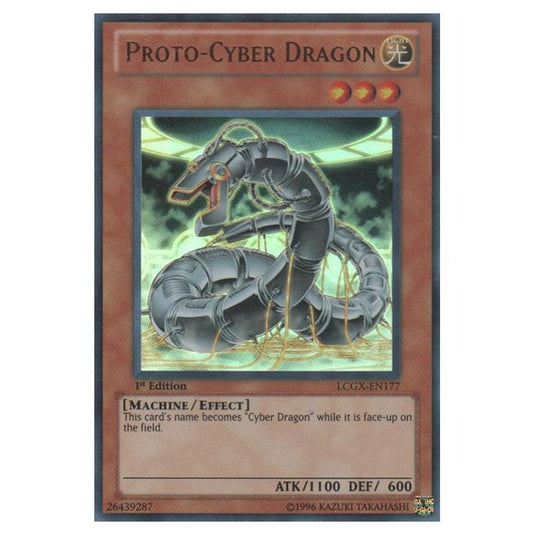Yu-Gi-Oh! - Legendary Collection 2 - The Duel Academy Years Mega Pack - Proto-Cyber Dragon (Ultra Rare) LCGX-EN177