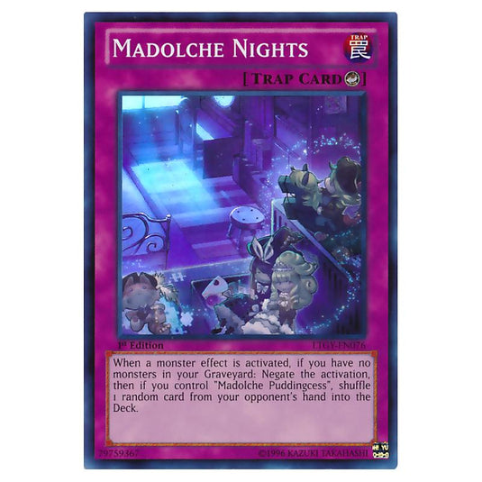 Yu-Gi-Oh! - Lord of the Tachyon Galaxy - Madolche Nights (Super Rare) LTGY-EN076
