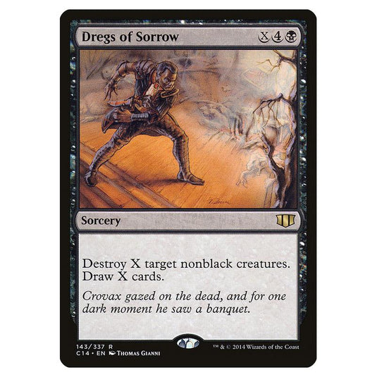 Magic The Gathering - Commander 2014 - Dregs Of Sorrow - 143
