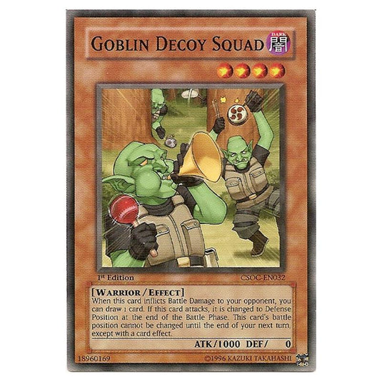 Yu-Gi-Oh! - Crossroads of Chaos - Goblin Decoy Squad (Common) CSOC-EN032