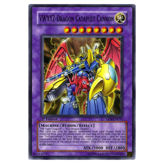 Yu-Gi-Oh! - Elemental Energy - VWXYZ-Dragon Catapult Cannon (Super Rare) EEN-EN031